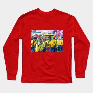 USA. Pennsylvania. Philadelphia. Mummers Parade 2023 - 6. Long Sleeve T-Shirt